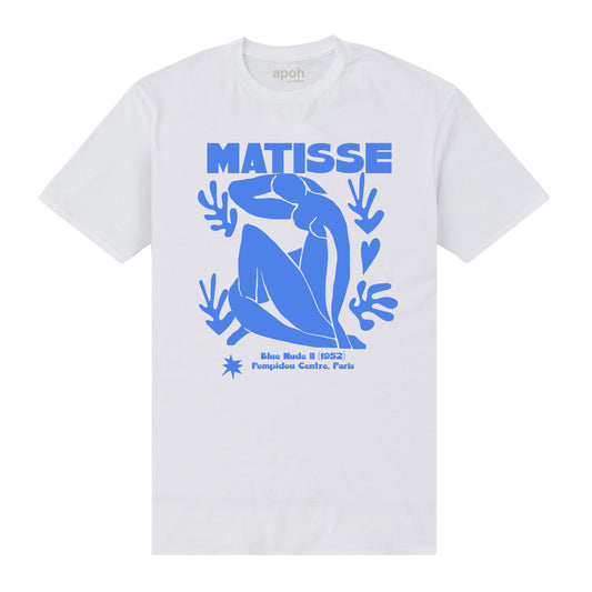 APOH Matisse Blue Nude White T-Shirt