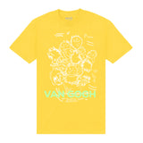 APOH Van Gogh Sunflowers Scribble Yellow T-Shirt