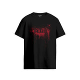True Blood Blood Splatter Logo Black T-Shirt