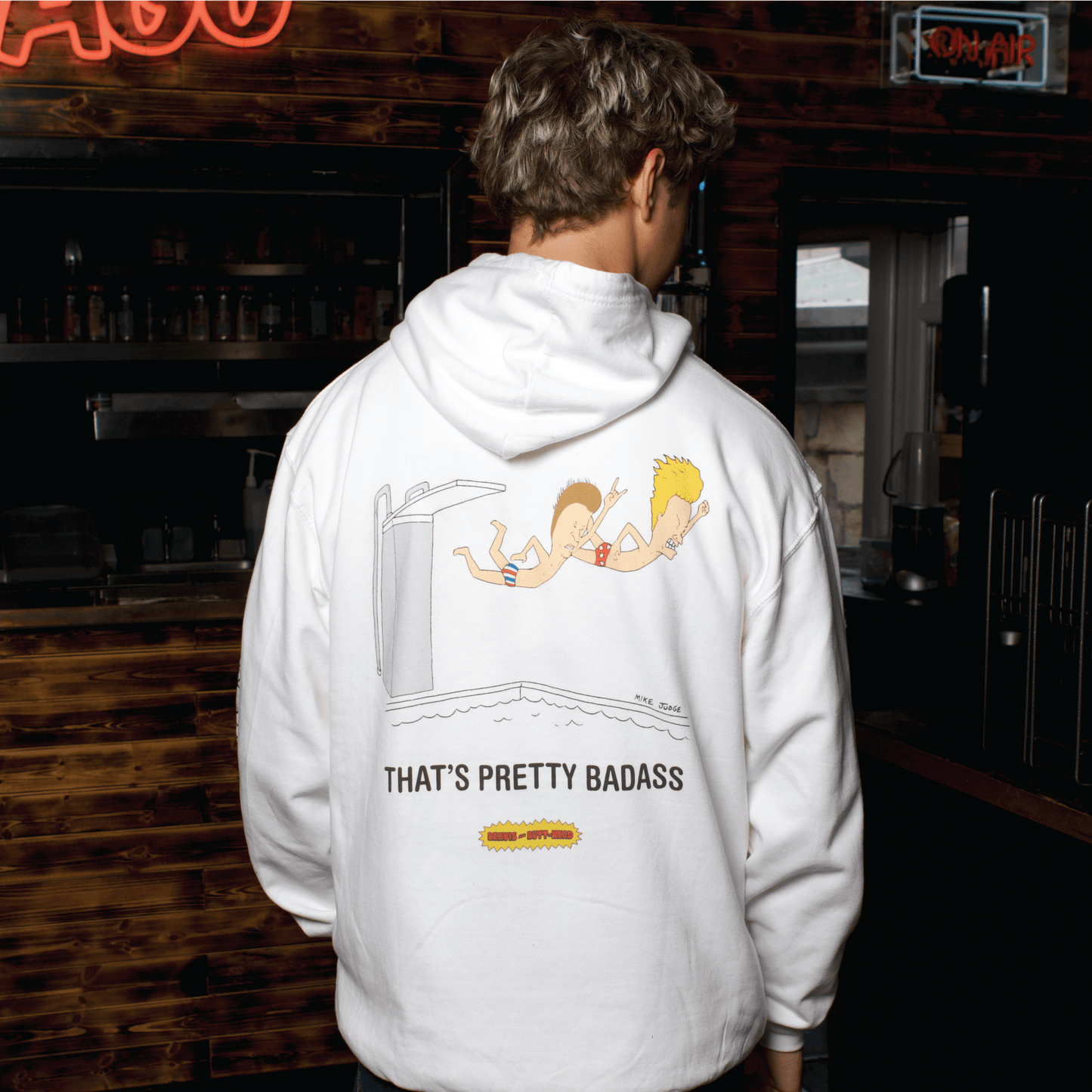 Beavis and Butthead That's Pretty Bad Ass Hoodie