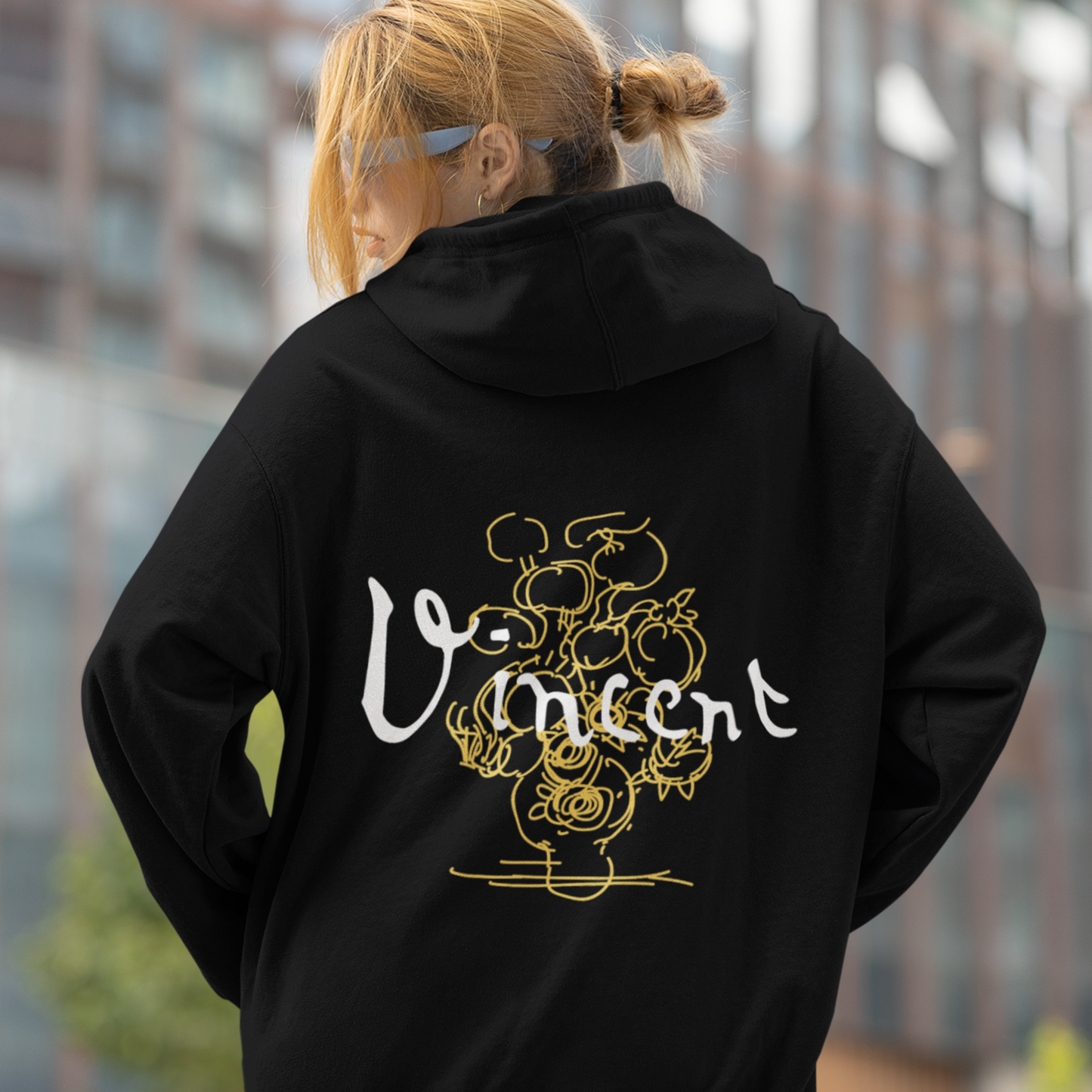 Vincent Van Gogh Sunflowers Hoodie Park London