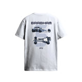 Brabham BT52 Multi Car White T-Shirt