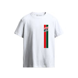 Castrol Classic Logo GTX Stripe White T-Shirt