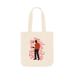 Natural Printed Bag Front