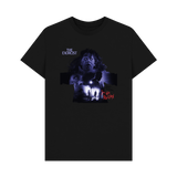 Black Printed T-shirt Front