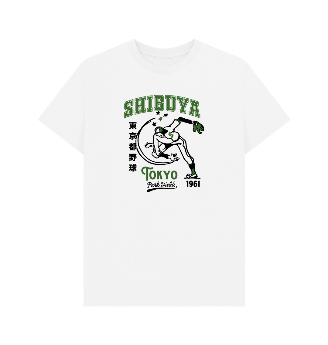 White Printed T-shirt Front