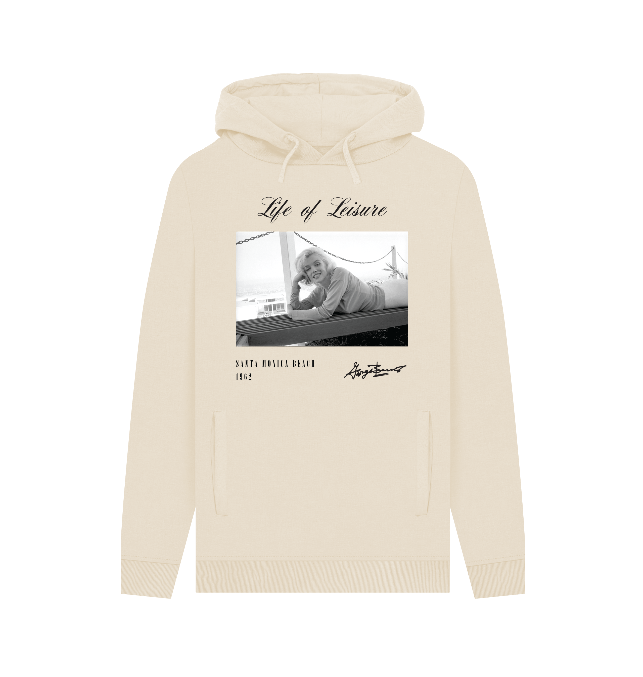 Oat Printed Hoody