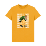 Mustard Printed T-shirt Front