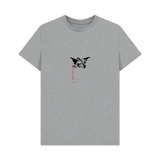 Athletic Grey Printed T-shirt Front