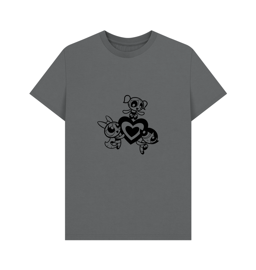 Slate Grey Printed T-shirt