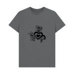 Slate Grey Printed T-shirt