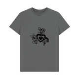 Slate Grey Printed T-shirt