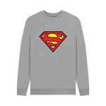 Light Heather Printed Sweater Front