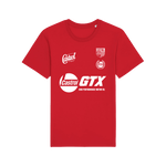 Red Printed T-shirt Front