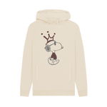 Oat Printed Hoody Front