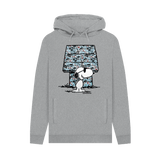 Light Heather Printed Hoody Front