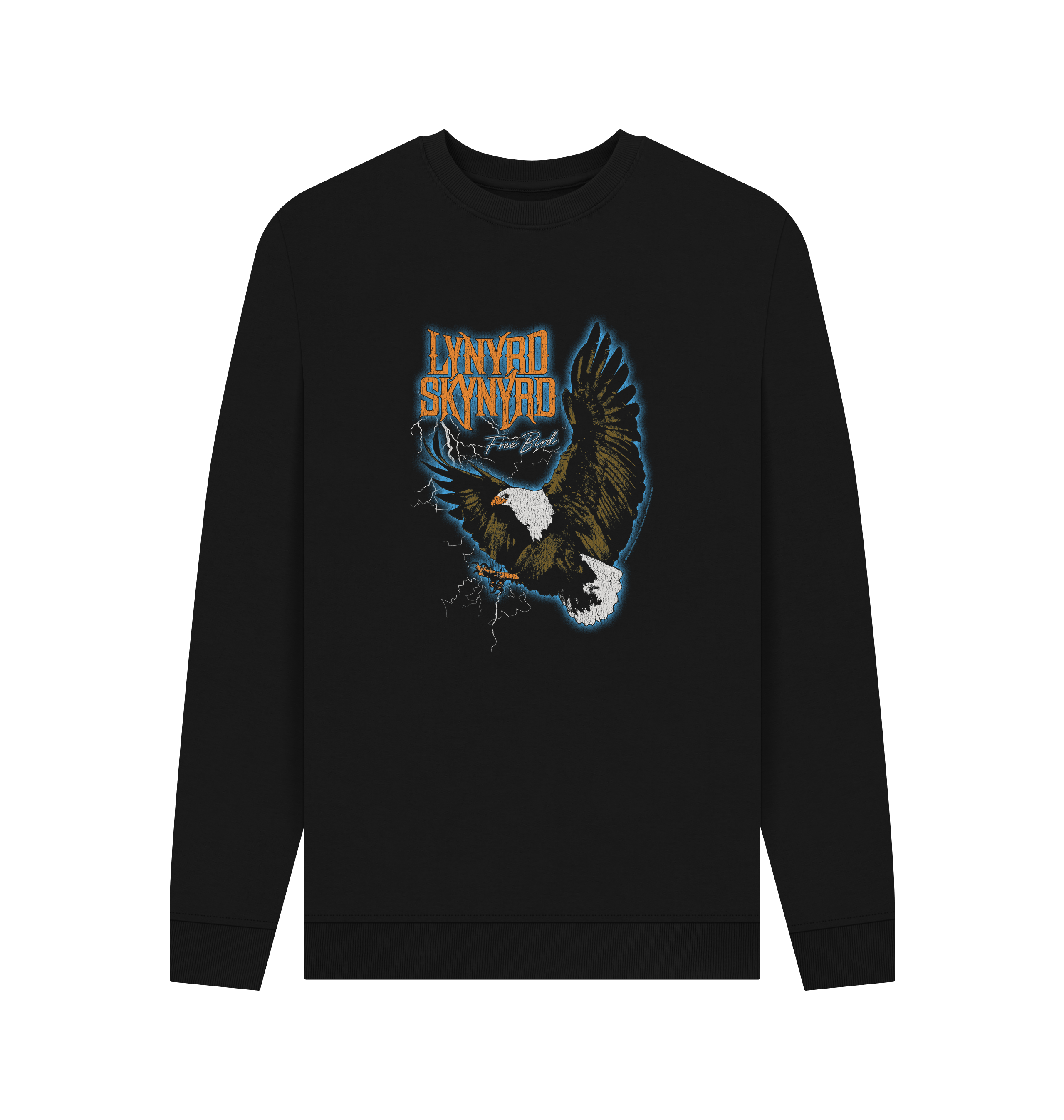 Black Printed Sweater