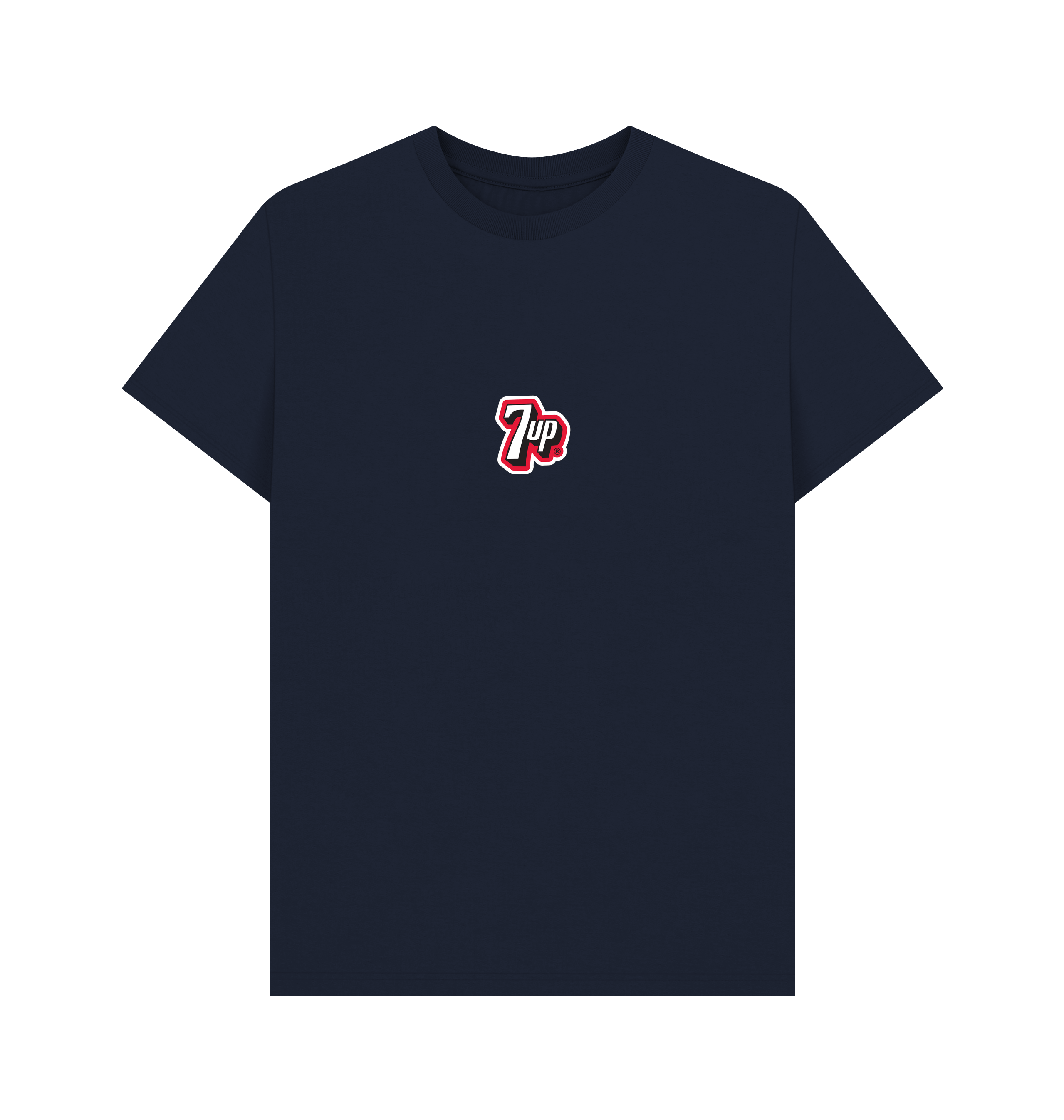 Navy Blue Printed T-shirt