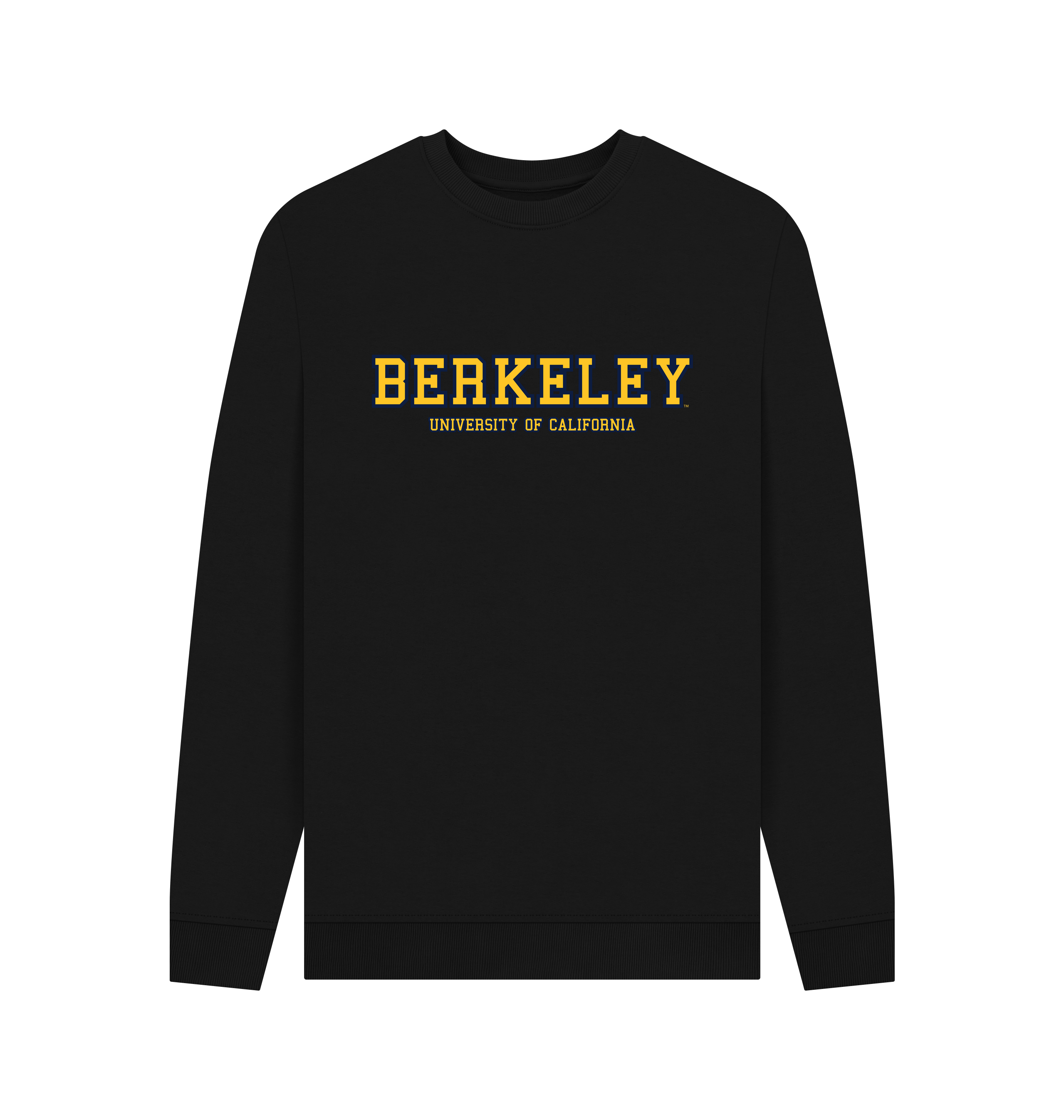 Black Printed Sweater
