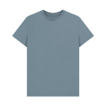 Stone Blue Printed T-shirt Front