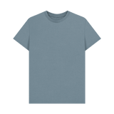 Stone Blue Printed T-shirt Front