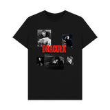 Black Printed T-shirt Front
