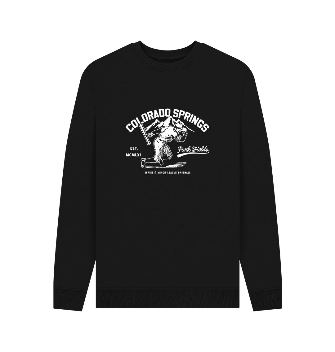 Black Printed Sweater