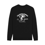 Black Printed Sweater