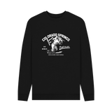Black Printed Sweater