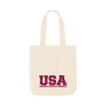 Natural Printed Bag Front