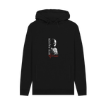 Black Printed Hoody