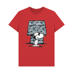 Red Printed T-shirt Front