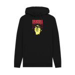 Black Printed Hoody Front