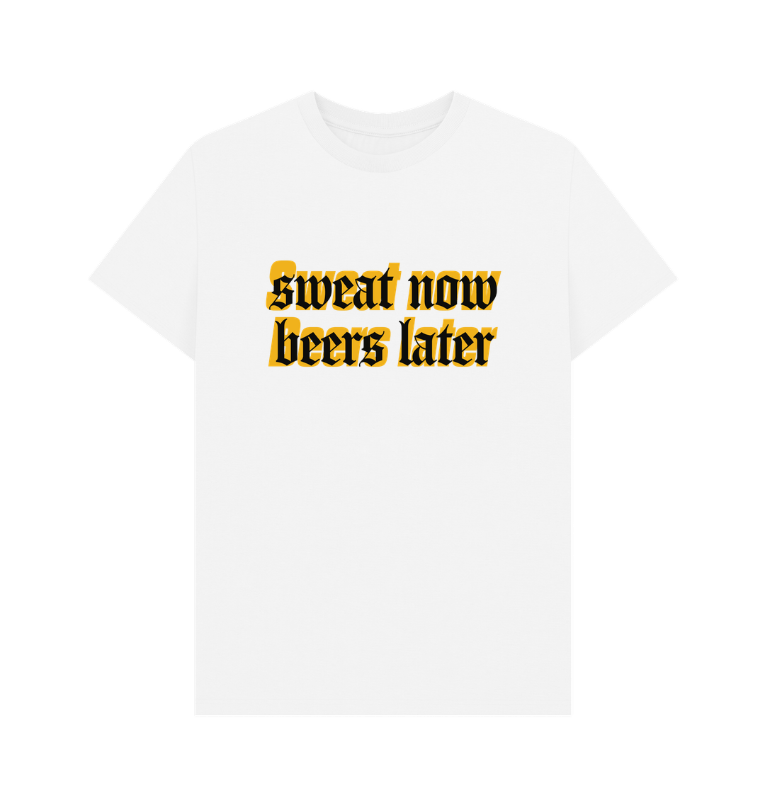 White Printed T-shirt Front