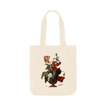 Natural Printed Bag Front