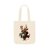 Natural Printed Bag Front