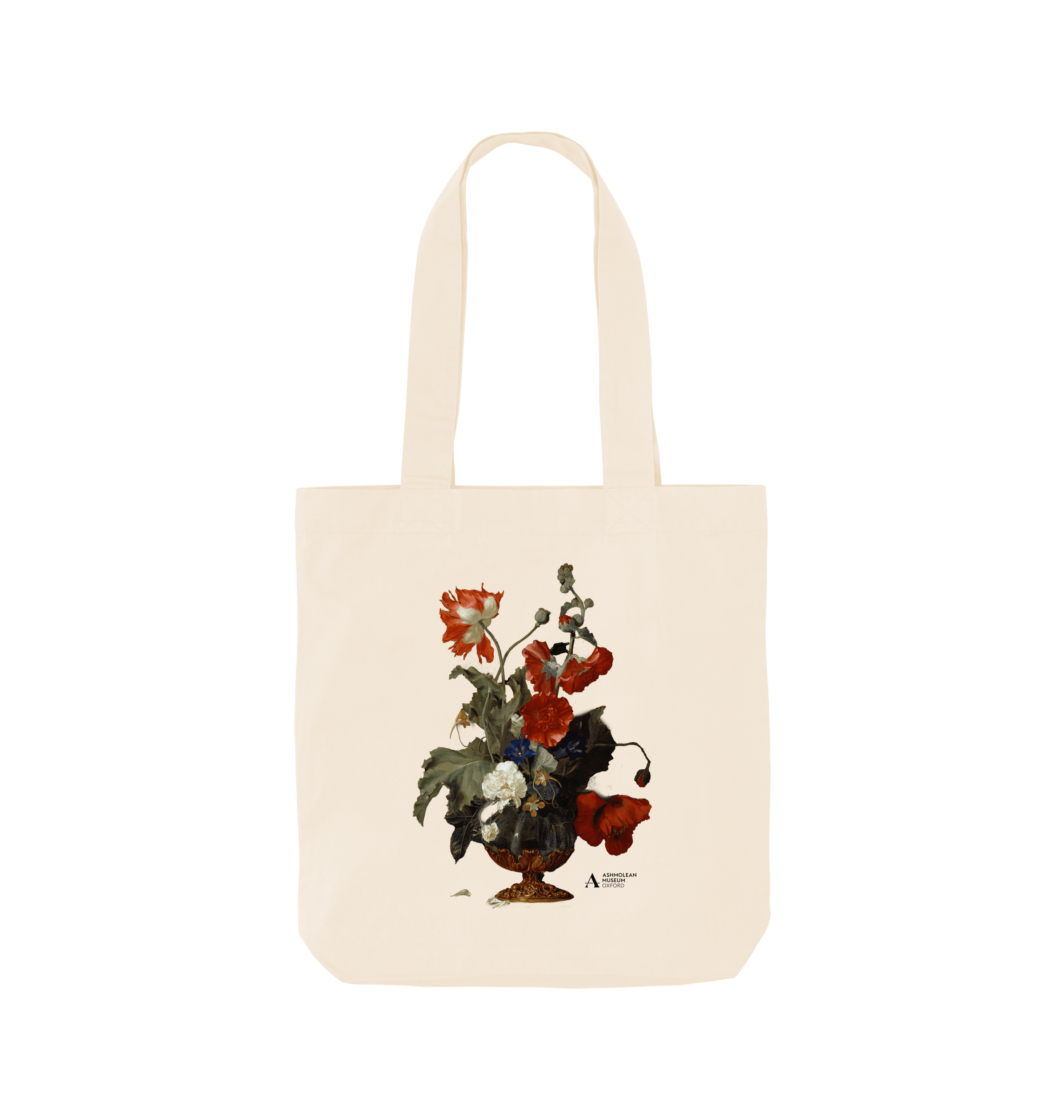 Natural Printed Bag Front