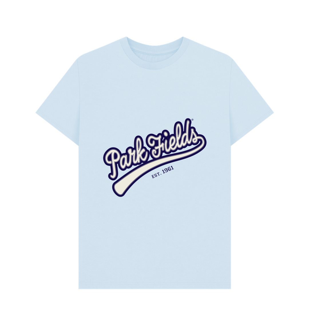 Sky Blue Printed T-shirt