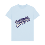 Sky Blue Printed T-shirt