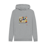 Light Heather Printed Hoody Front