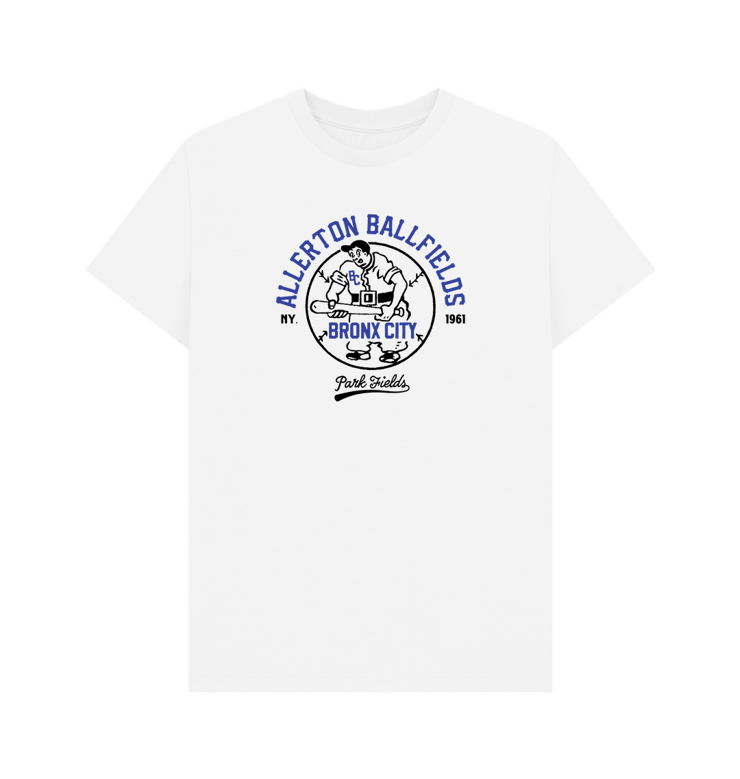 White Printed T-shirt Front
