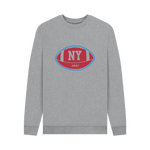 Light Heather Printed Sweater Front
