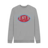Light Heather Printed Sweater Front