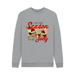 Light Heather Printed Sweater Front