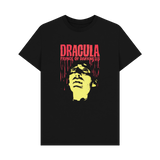 Black Printed T-shirt Front