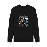 Black Printed Sweater