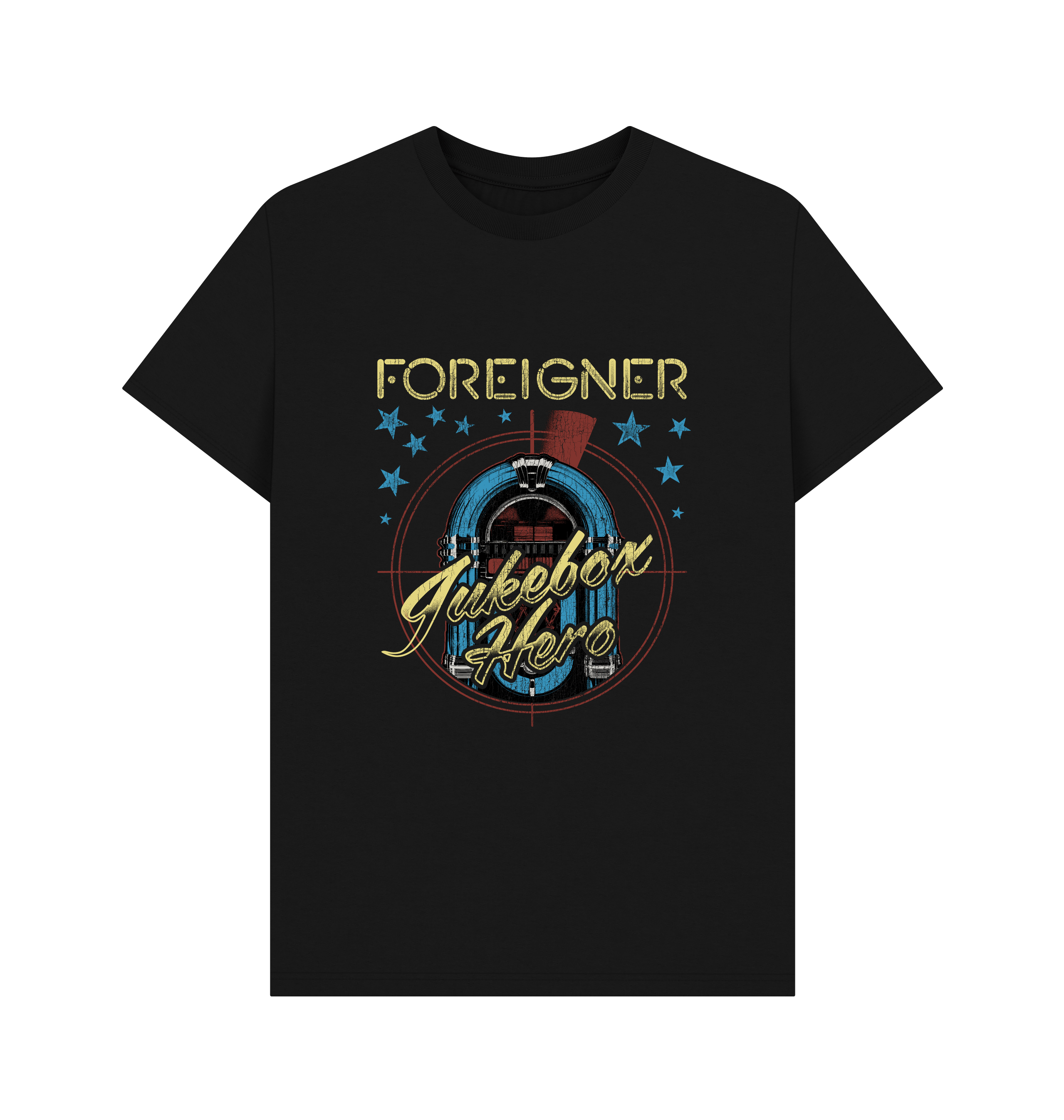 Black Printed T-shirt