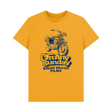 Mustard Printed T-shirt Front