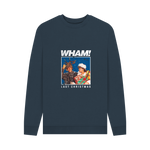 Navy Blue Printed Sweater