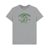 Athletic Grey Printed T-shirt Front